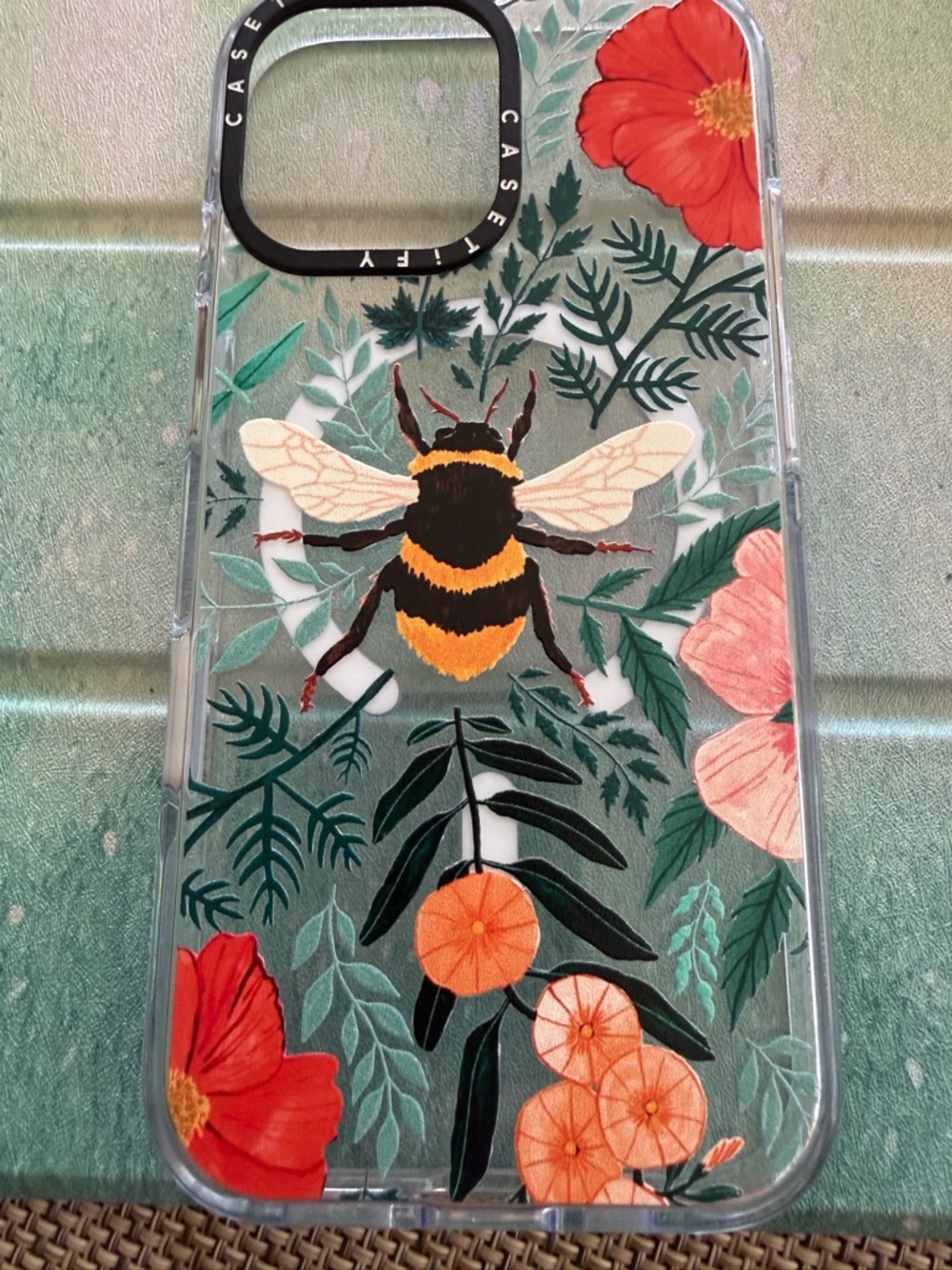 Casetify Floral Bee iPhone 17  Phone Case -